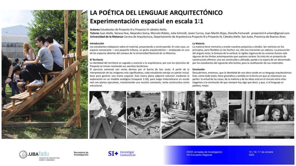 poster01 imagen del póster de difusión de investigación presentado en las Jornadas de investigación en la FADU, UBA, por Javier Curros Cámara y la cátedra Aiello